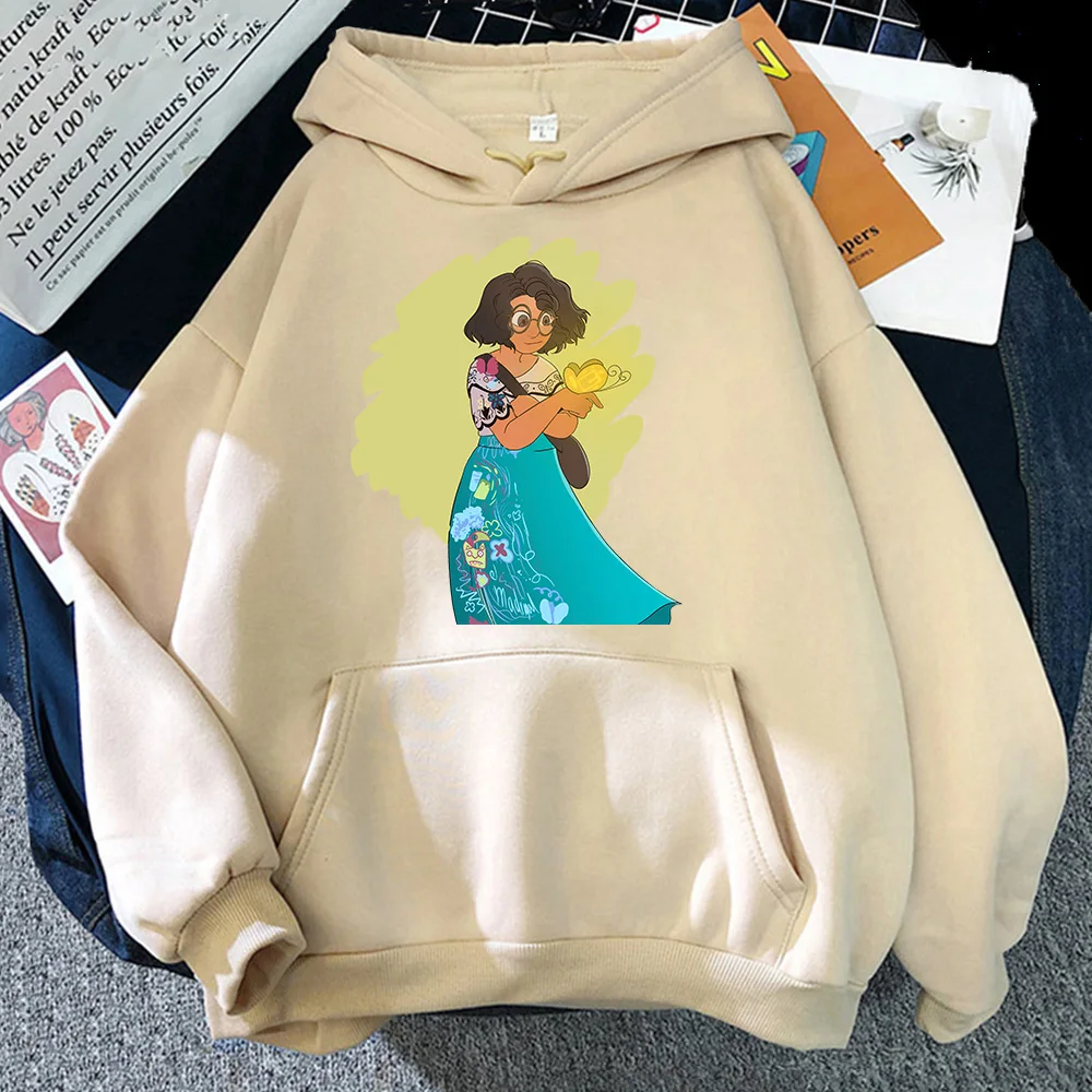 

Encanto Mirabel Hoodies Women DisneyCartoons Harajuku Hooded Sweatshirts Pullover Kawaii Urbano Aesthetic Unisex Casual Clothes