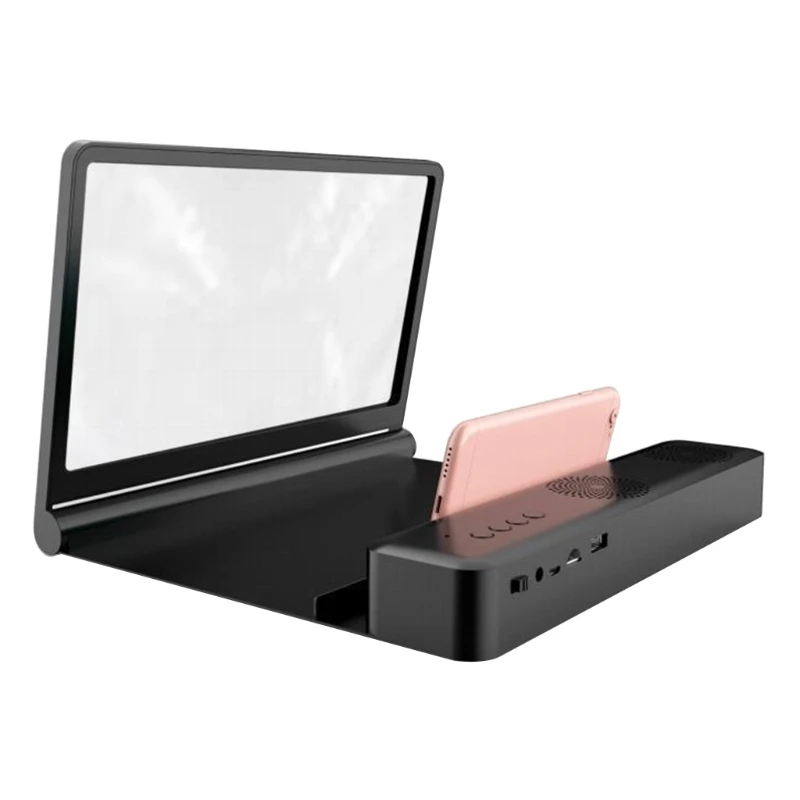 

87HA 3D Screen Magnifier for Cell HD-compatible Smart Phones Screen Enlarger Movie Videos Gaming Amplifier