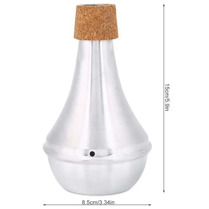 ГОРЯЧАЯ HG-труба шепот немой легкий алюминиевый сплав практика глушитель