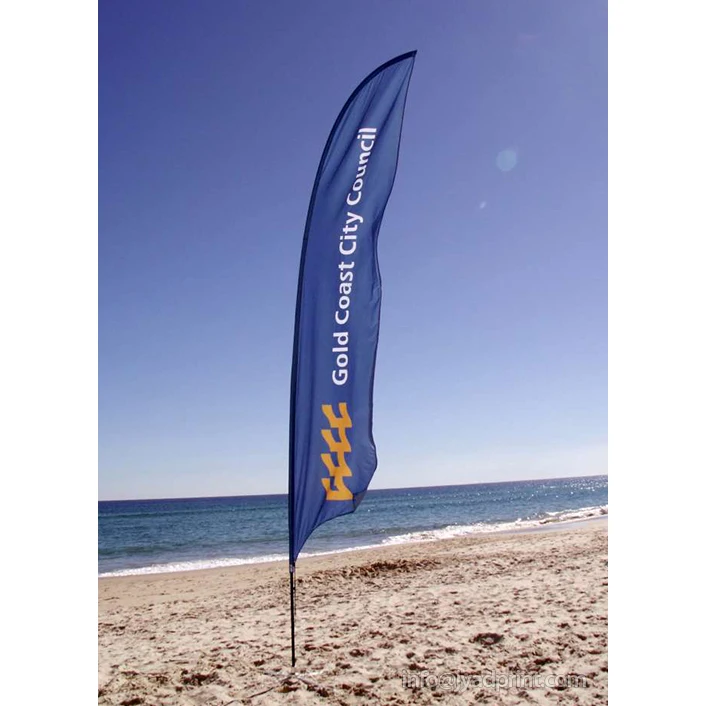 Логотип реклама перо флаги пляж флаг баннер Swooper комплект полюс + Спайк база|flag