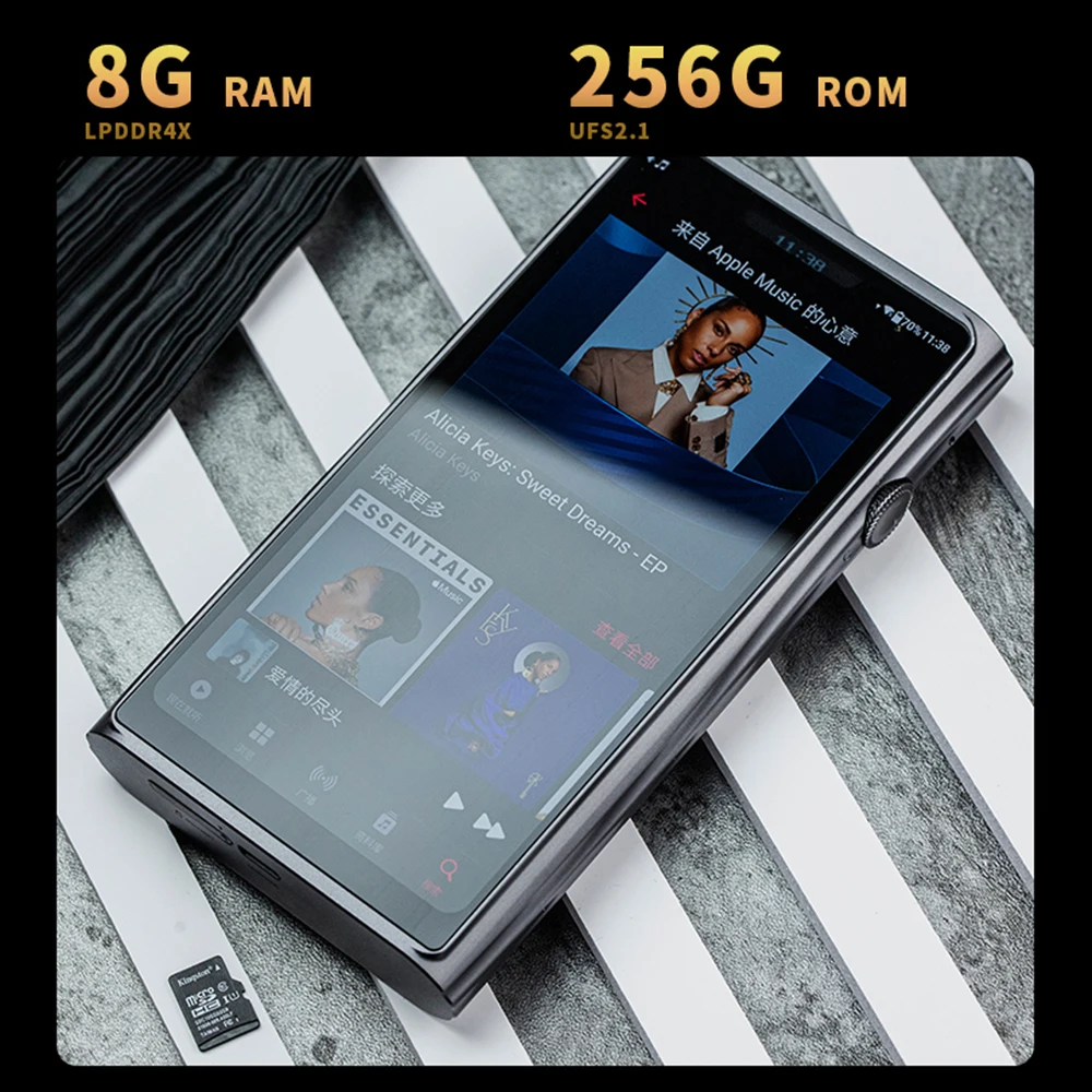 Портативный музыкальный плеер SHANLING M9 Android mp3-плеер с двумя ЦАП AK4499EQ чипы PCM768/DSD512 MQA