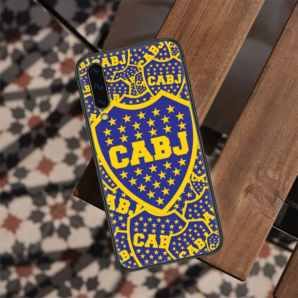 

Boca Juniors Soccer Phone Case For Samsung Galaxy A 72 71 70 52 51 41 40 31 30 21 20 10 S J 5 6 7 2017 2018 black Funda 3D
