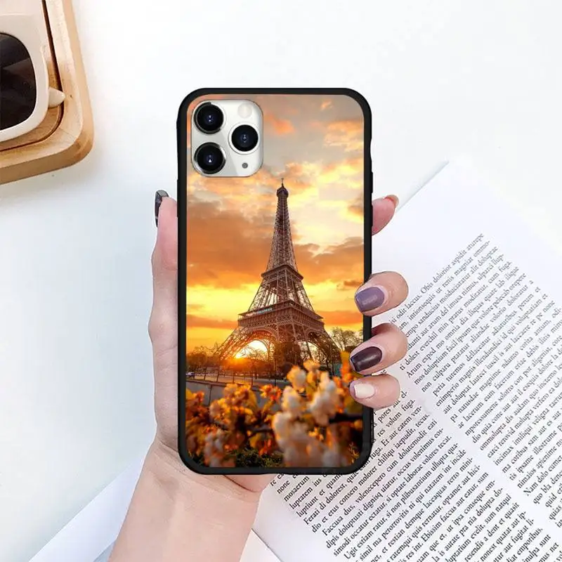 

France Paris the Eiffel Tower 1 Phone Case for iPhone 11 12 pro XS MAX 8 7 6 6S Plus X 5S SE 2020 XR mini