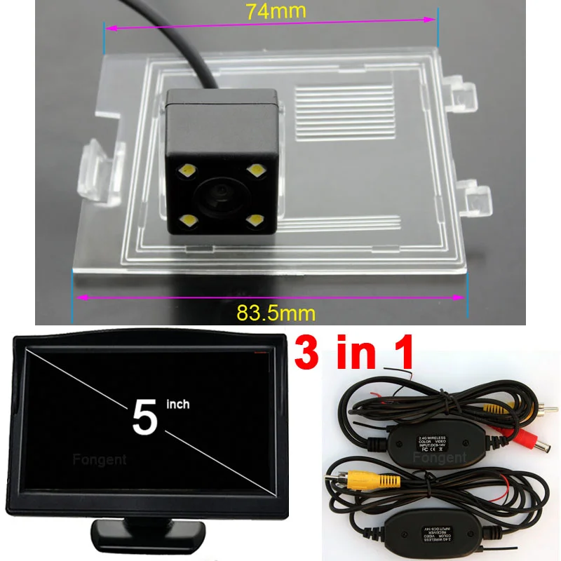 Автомобильное зеркало заднего вида парковочная Беспроводной автомобиля