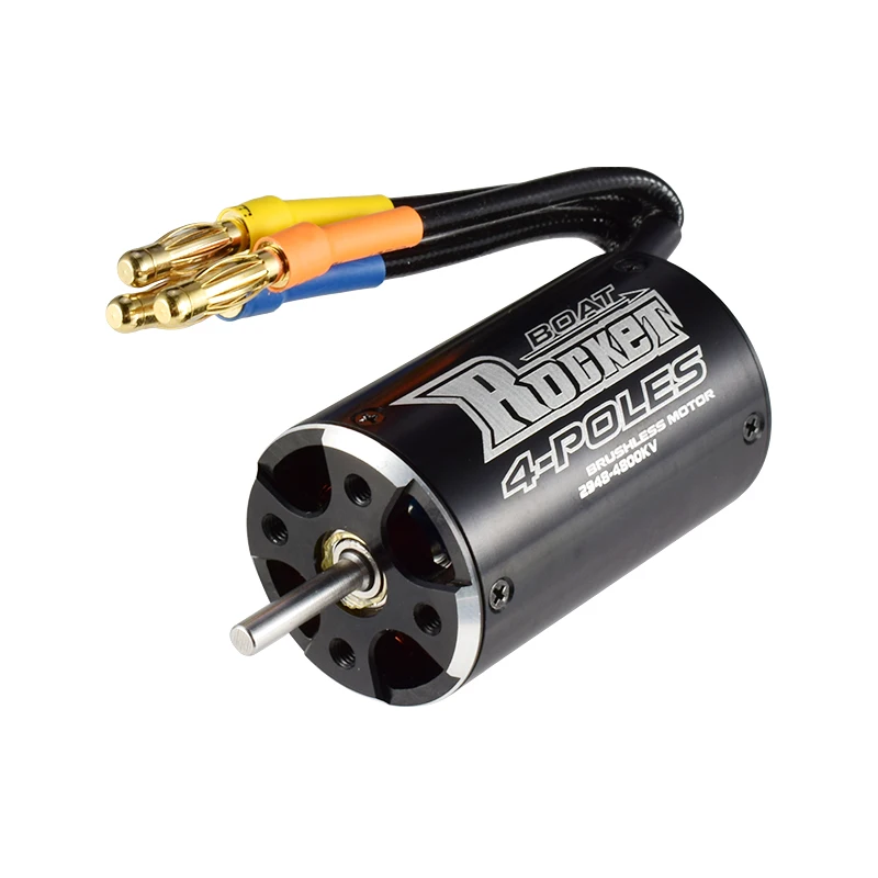 Rocket 2948 4800KV 4-полюсный бесщеточный водонепроницаемый двигатель 3 175 мм для Traxxas Blast