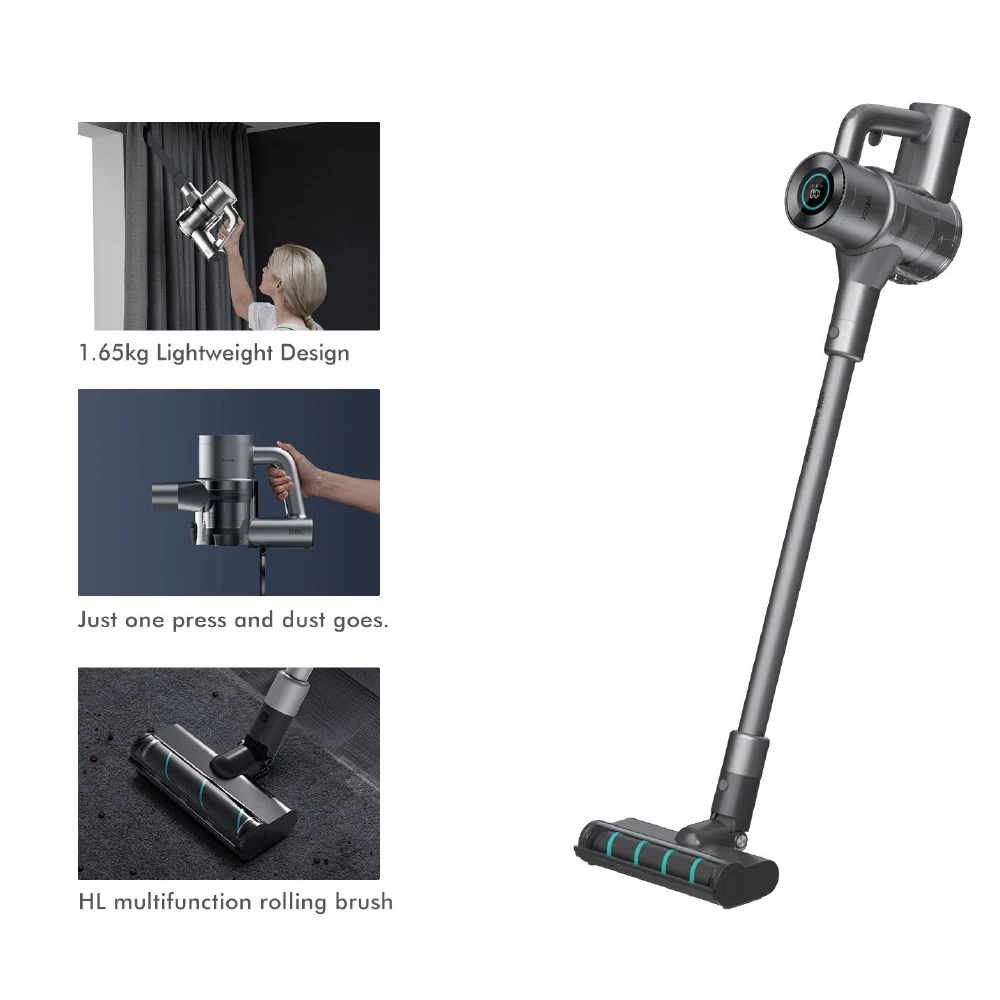 

Xclea P10 Handheld Wireless Vacuum Cleaner OLED Display Portable Cordless 24kPa All in one Dust Collector floor Carpet Cleaner