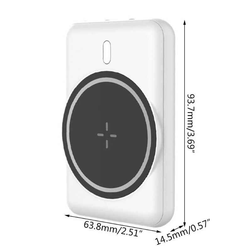 

Charger Power Bank for i-Phone12 Pro Magnetic Wireless Charging Power Supply