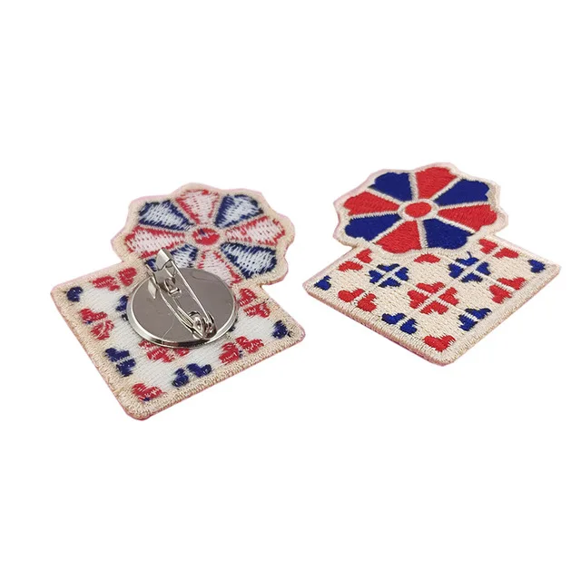 Нашивки для одежды с булавкой от производителя Железный значок может быть