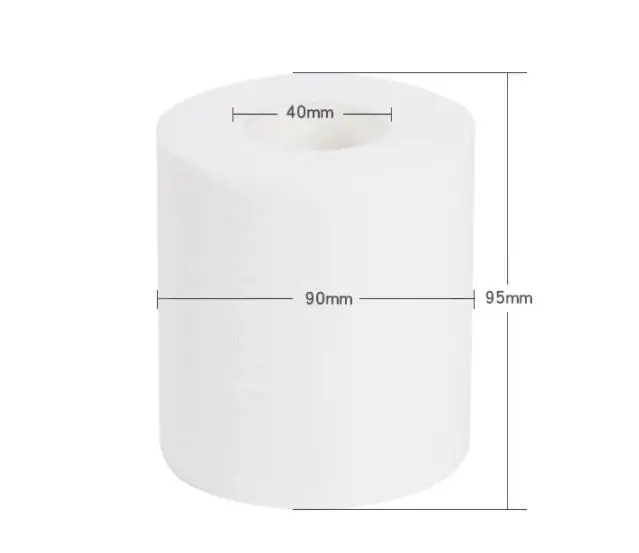 10 шт. рулон туалетной бумаги с фабрики по низкой цене трехслойный туалет папье