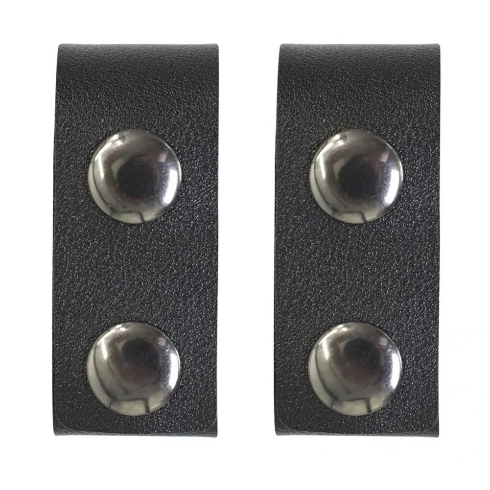 

2Pcs Belt Keeper Practical Polyurethane Anti-skid Police Supplies Security Belt Keeper Safety Belt Keeper