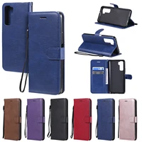 business flip wallet leather case for huawei p30 p40 pro honor 9a 8c 8x 10 lite capa magnetic clasp protection card holder cover