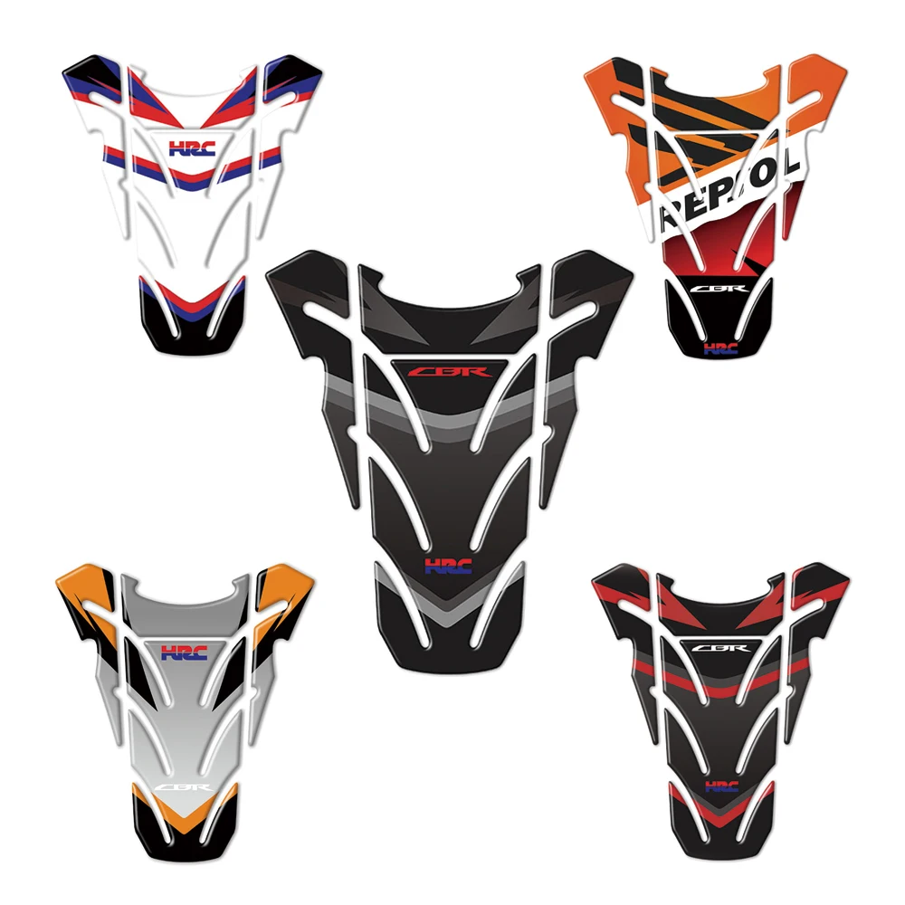 Наклейки на крышку топливного бака мотоцикла защитные наклейки для Honda HRC CBR600RR