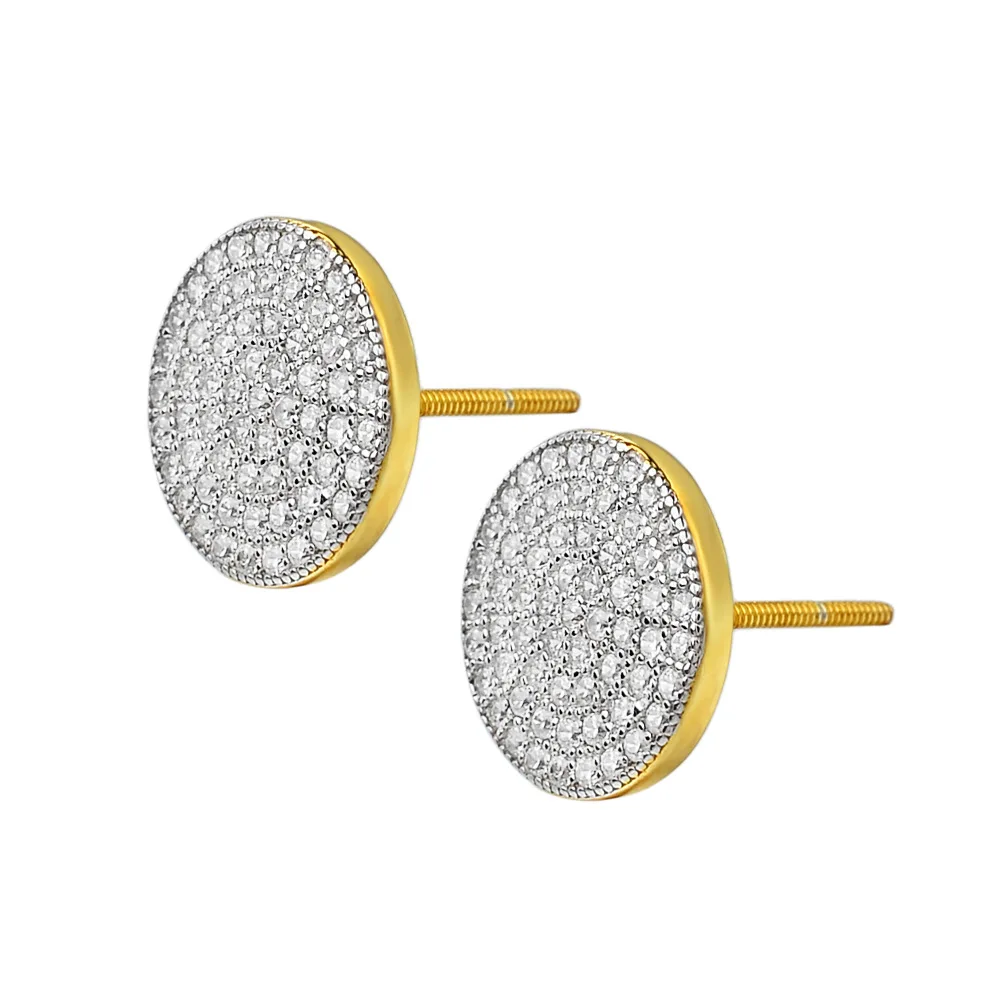 

Модные серебряные серьги Ins 925, мужские серьги, персональный комплект платиновых круглых винтов, циркониевые серьги для мужчин, ювелирные из...