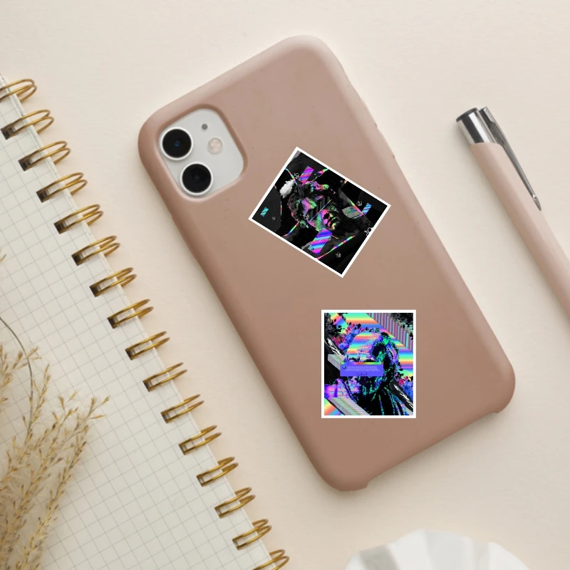 103050pcs cartoon psychedelic art aesthetic stickers graffiti decals skateboard laptop phone bike car cool toy sticker for kid free global shipping