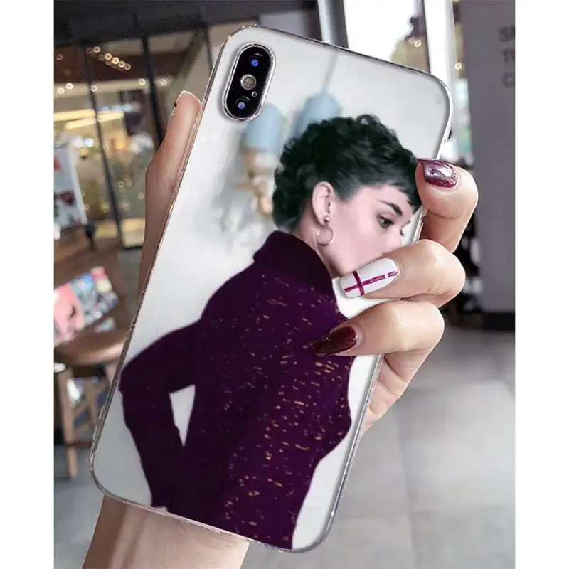 YNDFCNB сексуальный чехол для телефона Одри Хепбёрн iPhone 11 12 13 mini pro XS MAX 8 7 6 6S Plus X 5S SE 2020