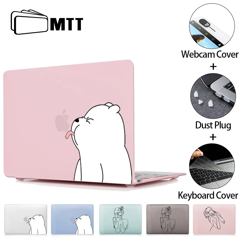 МТТ чехол для ноутбука Apple MacBook Air Pro Retina 11 12 13 15 Touch bar лампочка печатных mac book дюймов