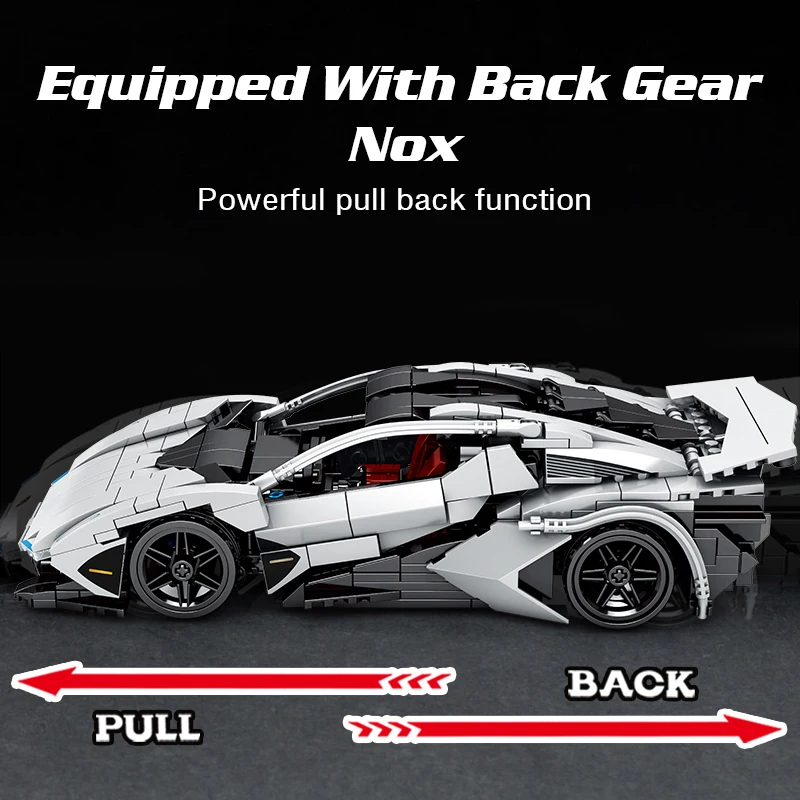 

Technical Expert Sports Car Building Blocks Famous Racing Vehicle Model Bricks Educational Toys Gift For Children