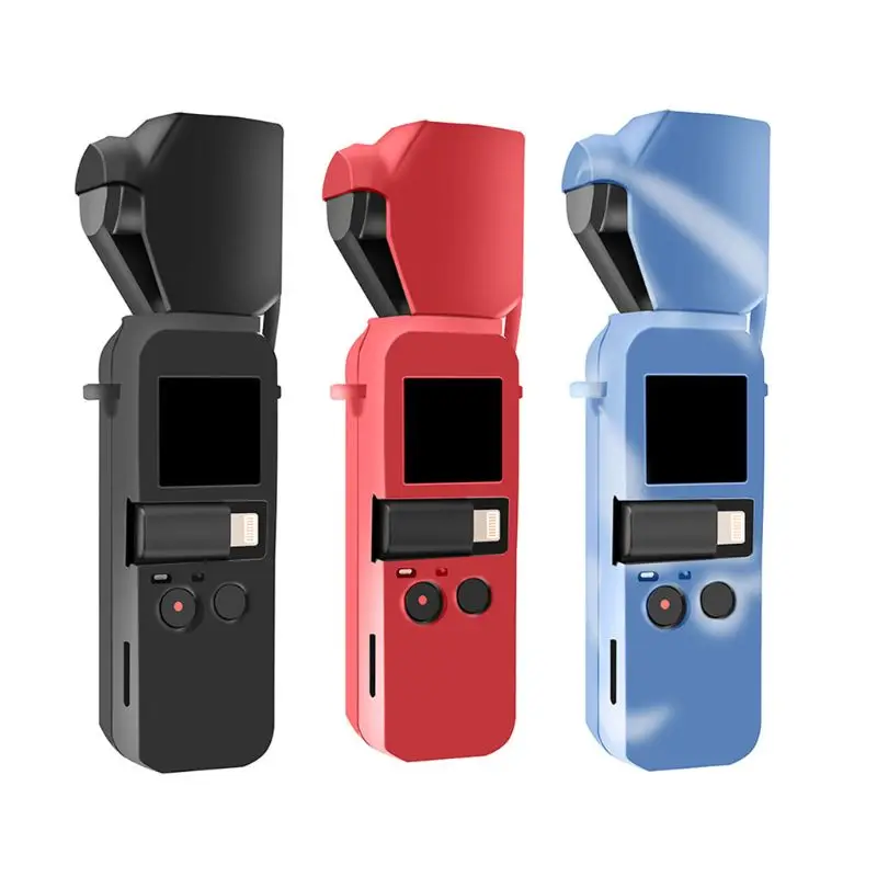 1 шт. подходит для DJI OSMO Карманный защитный рукав мягкий силиконовый рукав с шнурком