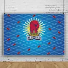 Боксерская фотография Фон король кольца Чемпион Корона фон синяя сетка темативечерние Фото Видео Студия Стенд реквизит