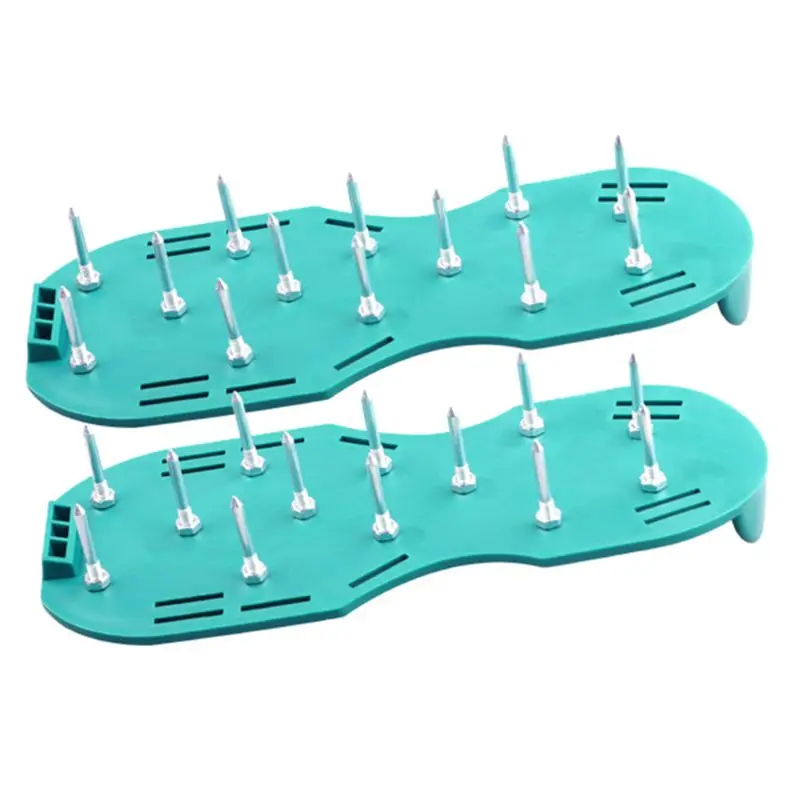 

1Pair Grass Spiked Gardening Walking Revitalizing Lawn Aerator Sandals Shoes Nail Shoes Tool Nail Cultivator Yard Garden Tool