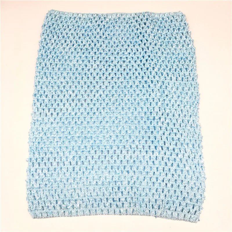Blue 24X32 см пачка крючком топы грудь обёрточная труба DIY Тюль катушка одежда швейная трикотажная ткань подарки на день рождения Тюлевая юбка аксессуары - Цвет: Blue