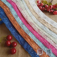 wide 3 5cm color spandex stretch narrow crochet ornament for womens underwear lace ribbon s1397