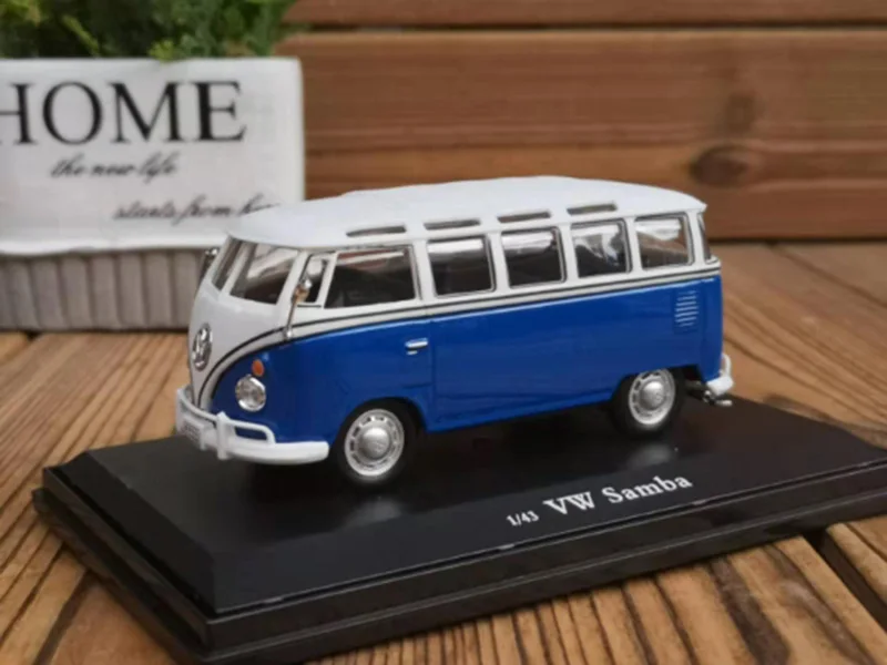 1/43 сплав Samba T1 автобус игрушечные машины металлическая модель эвакуатора коллекция игрушечный фургон автомобиль для детей