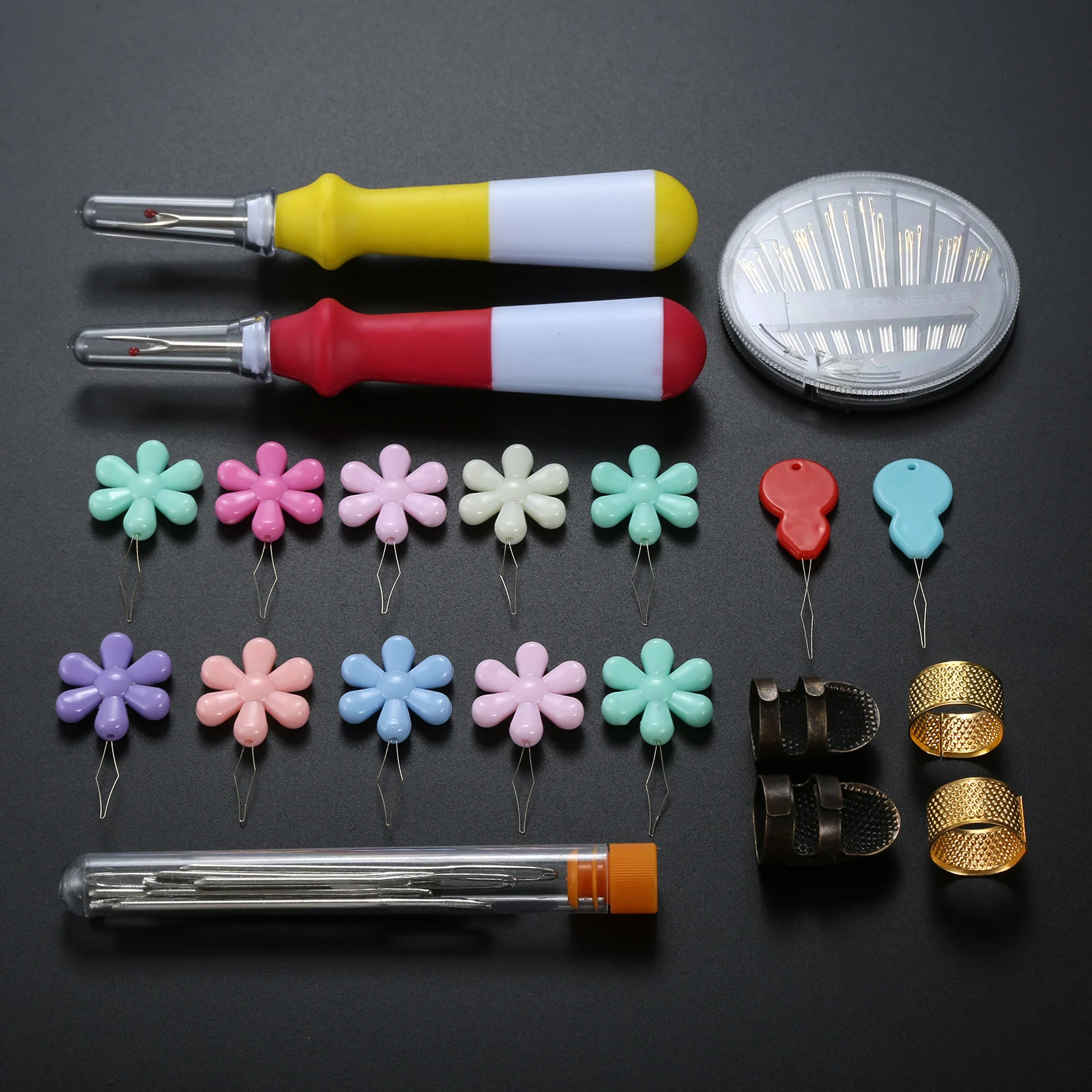 Набор швейных инструментов 58 шт./комплект набор наперсток для ручного шитья