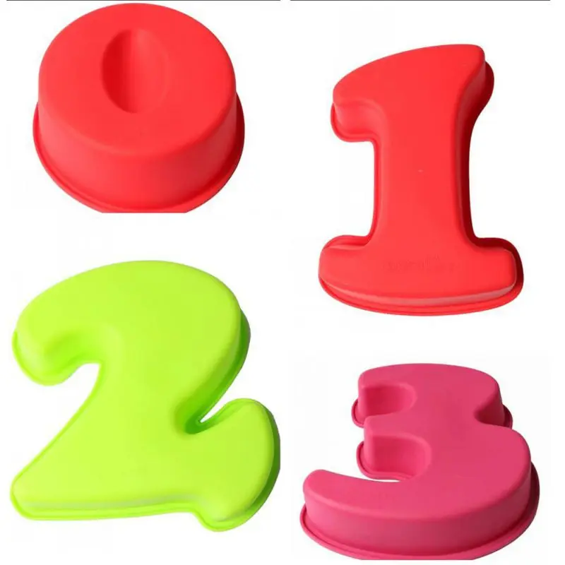 DIY большое количество форма выпечки инструменты силиконовые формы для дня