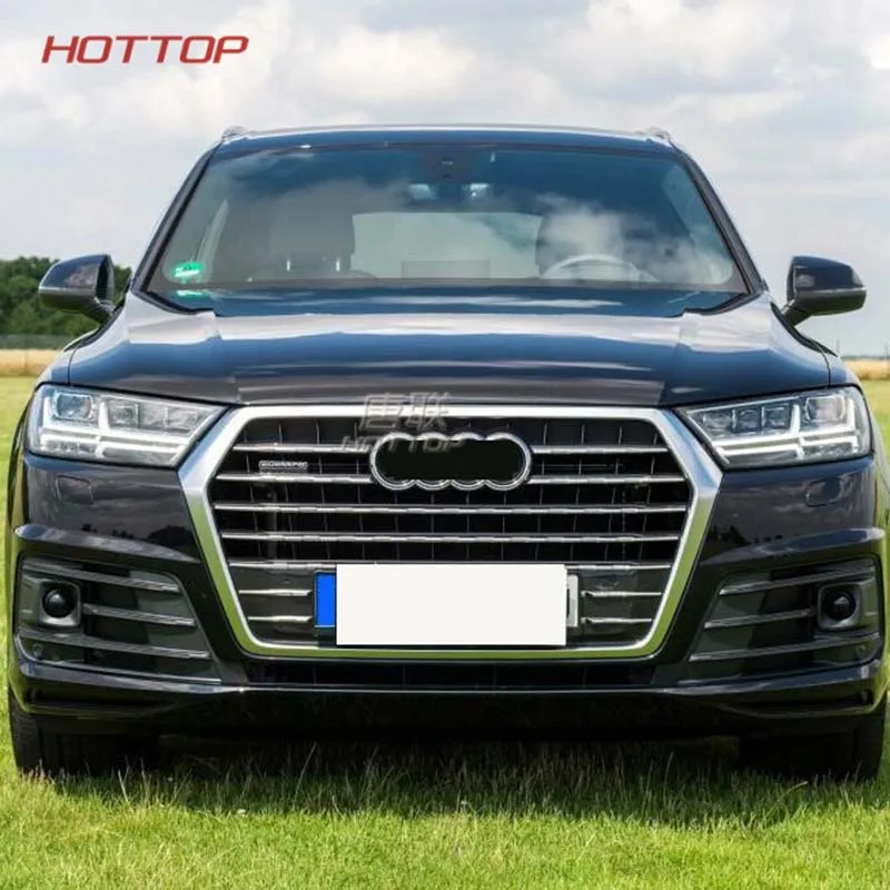 Чехол для зеркала заднего вида Audi Q7 2016 2017 2018 2 шт.|Хромирование| |