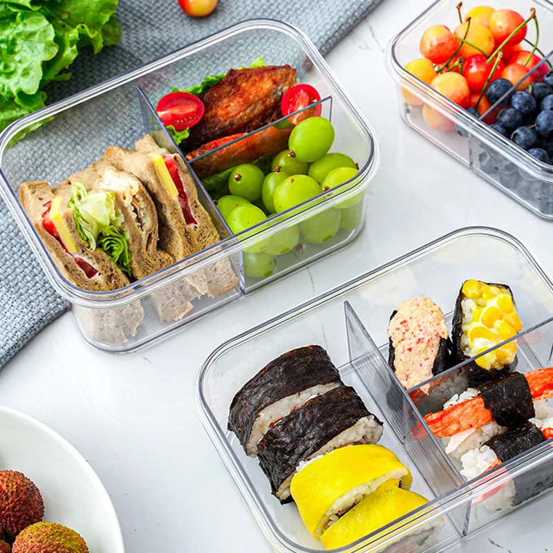 

Transparent Visible Refrigerator Crisper Classification Storage Box Sealed Jar For Fruit And Vegetable Preservation TT-best