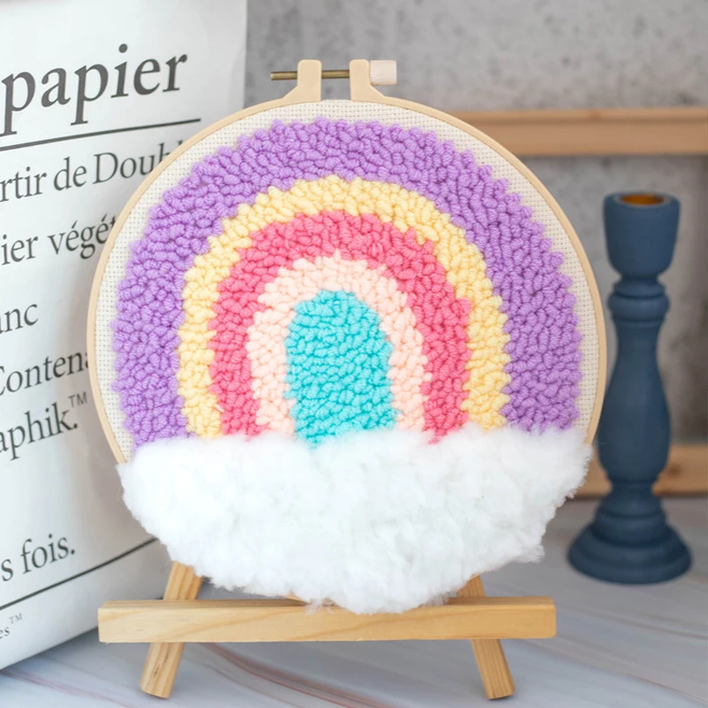 Набор радужной вышивки сделай сам игла для перфорации крестом начинающих ручная