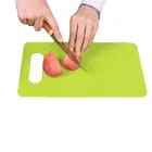 Пластиковая разделочная доска конфетных цветов противоскользящая текстура подвесное отверстие креативные Многофункциональные кухонные инструменты