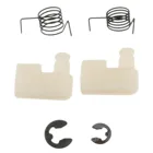 Маховик стартера цепной пилы, 6 шт. (2 комплекта), с пружинным зажимом, подходит для бензопил Zenoah 45005200580043CC45CC