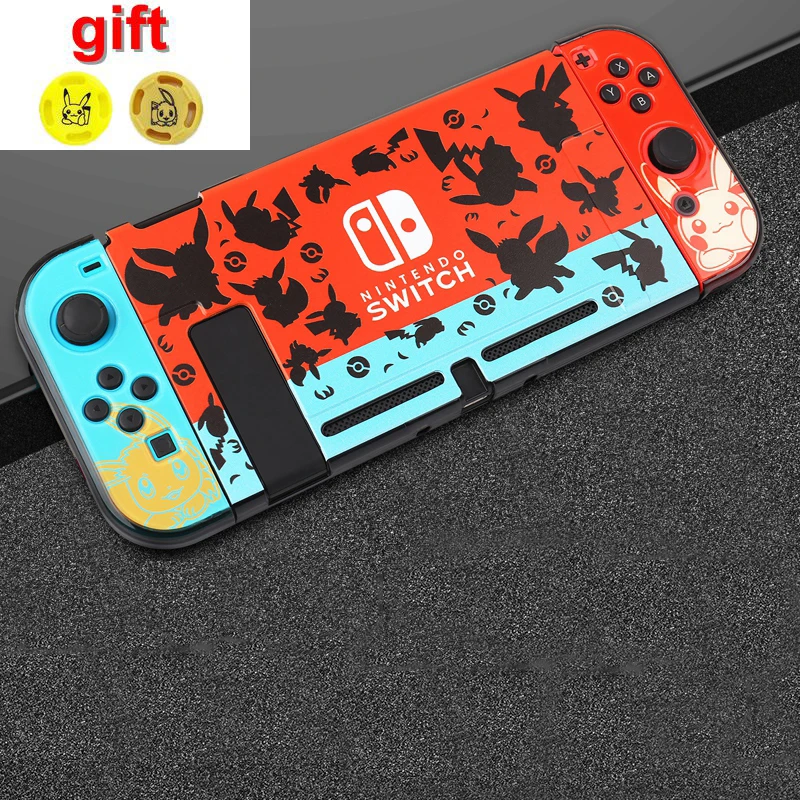 Marios Pokemons NAND Switch жесткий защитный чехол для Nintendo doswitch NS консоль и контроллер Joy-Con прямая стыковка