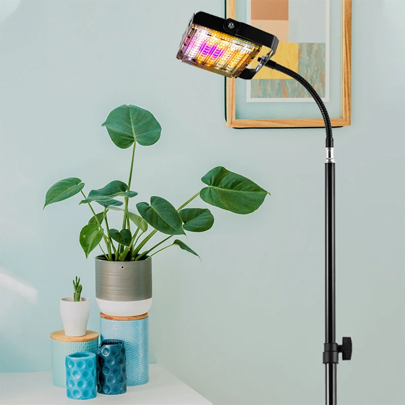 

220V 110V LED Grow Light 800W Spotlight Phyto Lamp With Tripod Stand 3500K 5500K White Full Spectrum Indoor Phytolamps For Plant