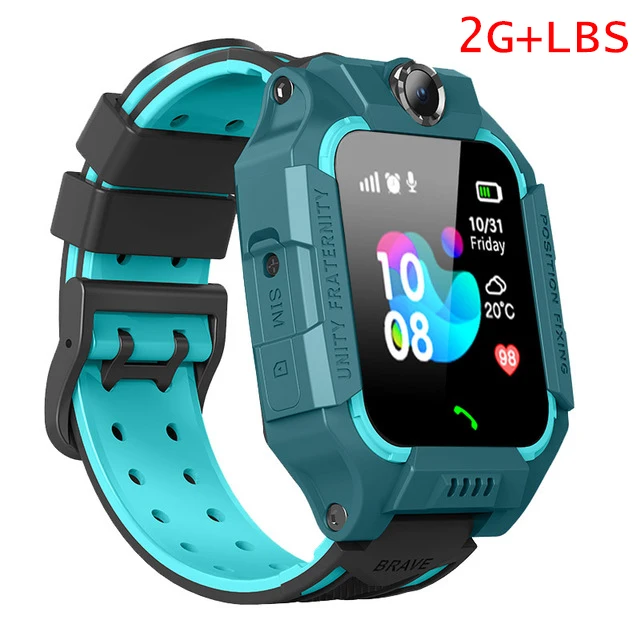 F2 LIGE, 4G, умные часы для детей, gps трекер, Wi-Fi соединение, видео вызов, SOS, кнопка, помощь, Детские умные часы для мальчиков и девочек - Цвет: F2