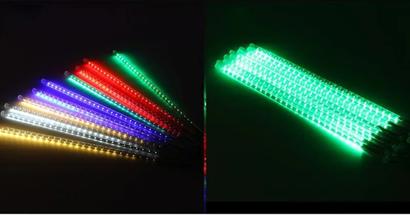 10 трубок 80 см SMD светильник s светодиодный фонарь метеоритный дождь Великобритании США ЕС Рождественский день открытый светильник ing декоративный светильник струны