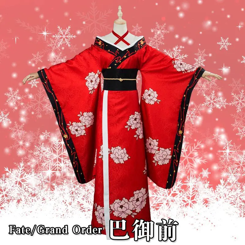 

Anime Fate Grand Order Tomoe Gozen Cosplay Costume FGO Women Archer Inferno Cosplay Party Carnival Halloween Cosplay Kimono