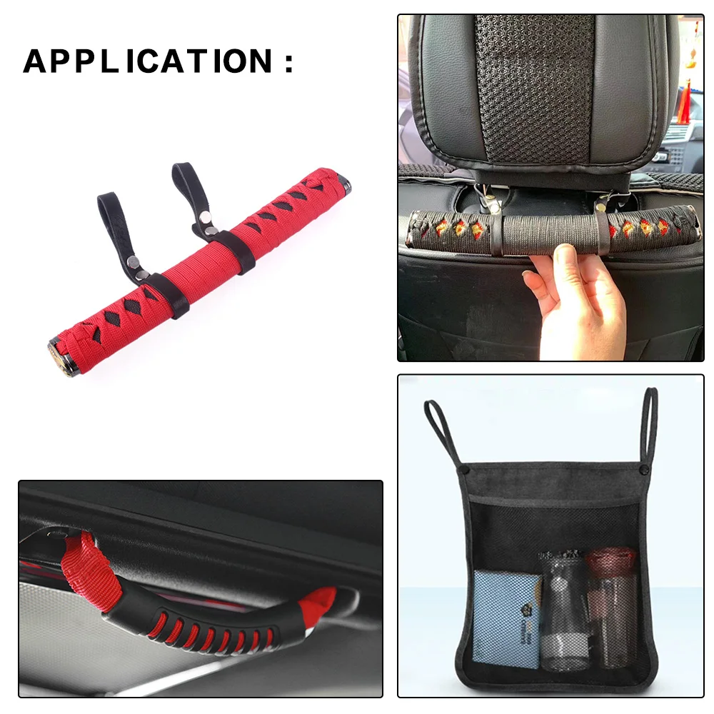 JDM меч самурая Ручка Стиль мульти функциональный для заднего сидения автомобиля