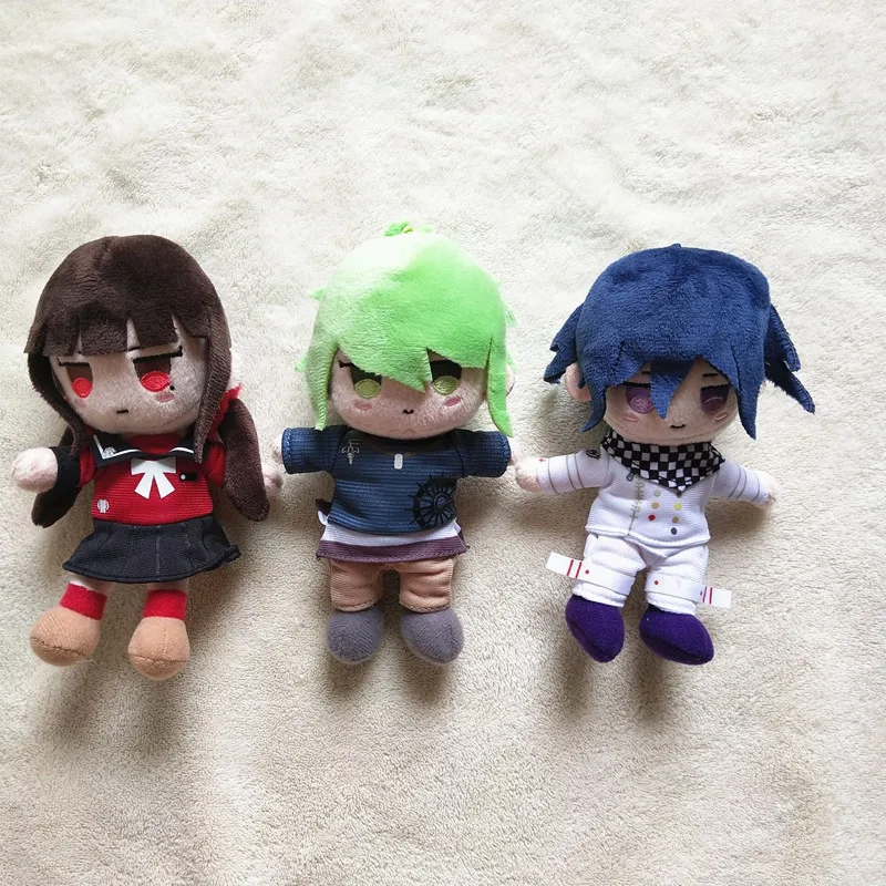 Аниме плюшевая кукла брелок Danganronpa V3 Dangan Ronpa Oma Kokichi Komaeda Nagito ручная работа плюшевый