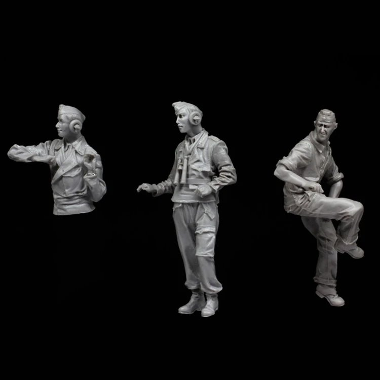 1/35 на бретелях с круглым (3 цифры) смолы фигурка конструктора | Игрушки и хобби