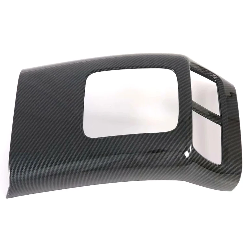 

For Hyundai Sonata 2020 Interior Accessories ABS Carbon Fiber Rear Air Condition AC Vent Outlet Cover Trim Car Styling