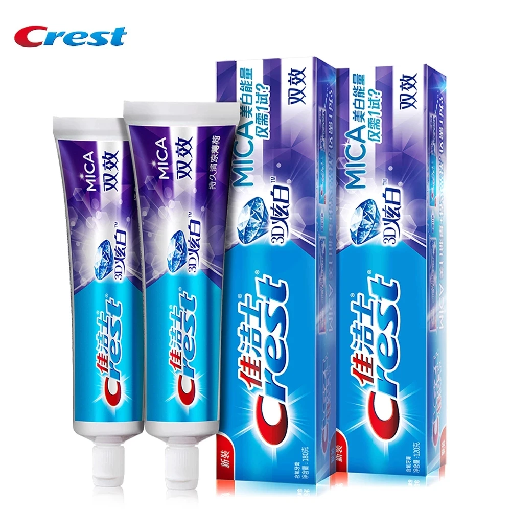 Отбеливающая зубная паста Crest MICA с двойным эффектом, 120 г - изображение