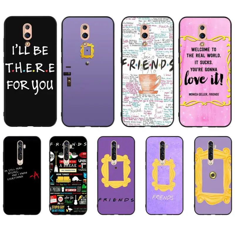 HTXian Моника глазок дверной рамы друзья ТВ шоу чехол для телефона OPPO A5 A9 A5S A1K A37 F7 F5 F9