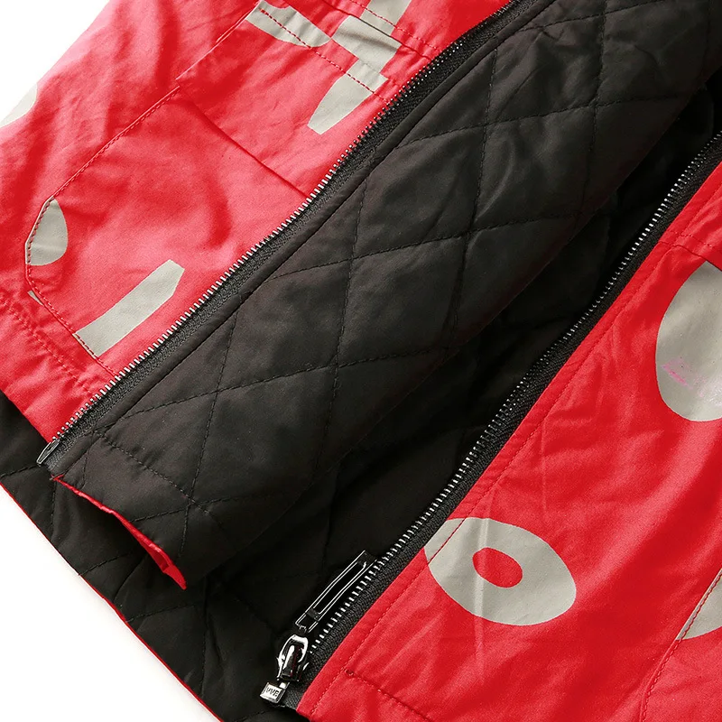 

Hooded Jacket 2021 new arrival women's Spring autumn high quality padded jacket Korean fashion red jacket large size M L XL