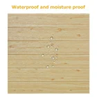 3D обои с текстурой древесины s водостойкие самоклеящиеся пенные Обои DIY наклейки на кирпичную стену бумажная панель настенные наклейки в комнату домашний декор