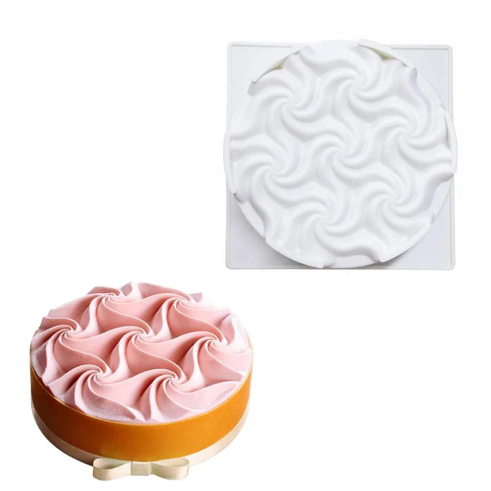 

3D Flower Mousse Cake Mould Silicone Molds Diy Dessert West Point Decorating Pan Silicone Form Bakeware Cholocate Pastry Tool
