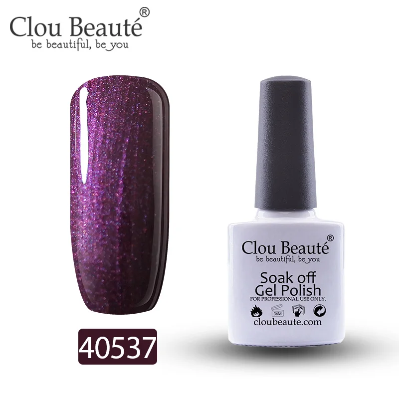 40537 Гель-лак для ногтей Clou Beaute 79 цветов полуперманентный замачивающийся лак для ногтей маникюрный УФ СВЕТОДИОДНЫЙ Цветной Гель-лак 10 мл серия Nude - Цвет: 40537