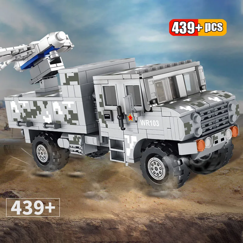 

439 шт. современный военный самолет беспилотный разведки самолет строительные блоки армии военных Танк модель игрушки для мальчиков, подарк...